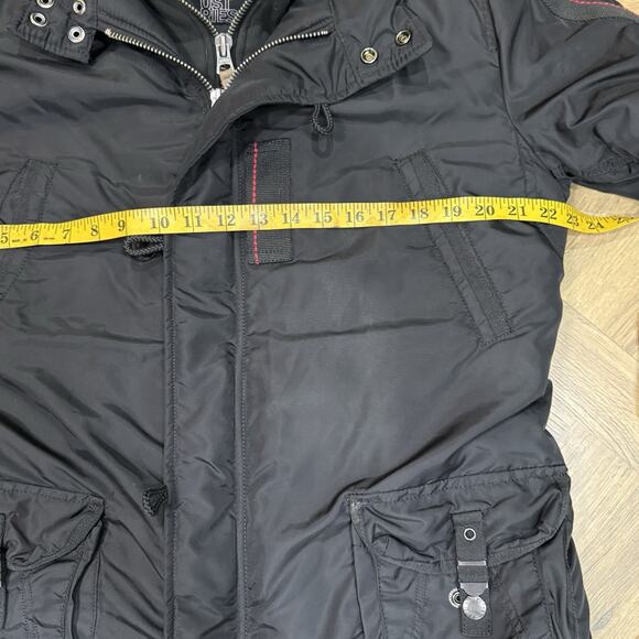 Alpha Industries Cobb II Jacket Coat Parka Women's Size M Alpha Jacket Black - Picture 14 of 15